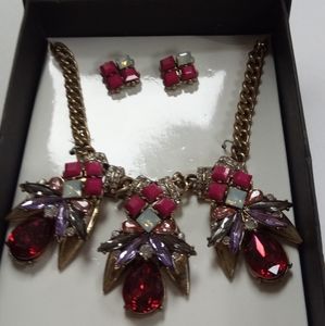 🆕by Statement 💎 Necklace & Earring Set